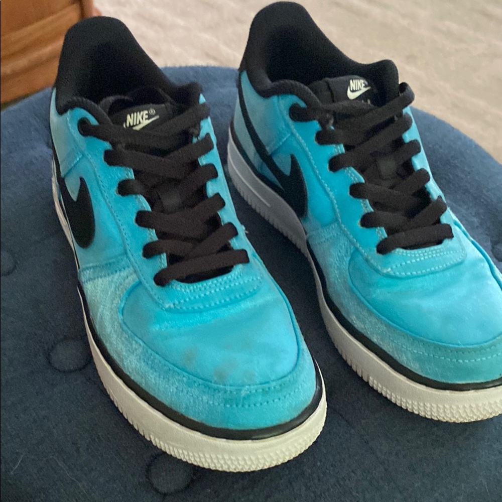 Nike Blue and Black Sneakers